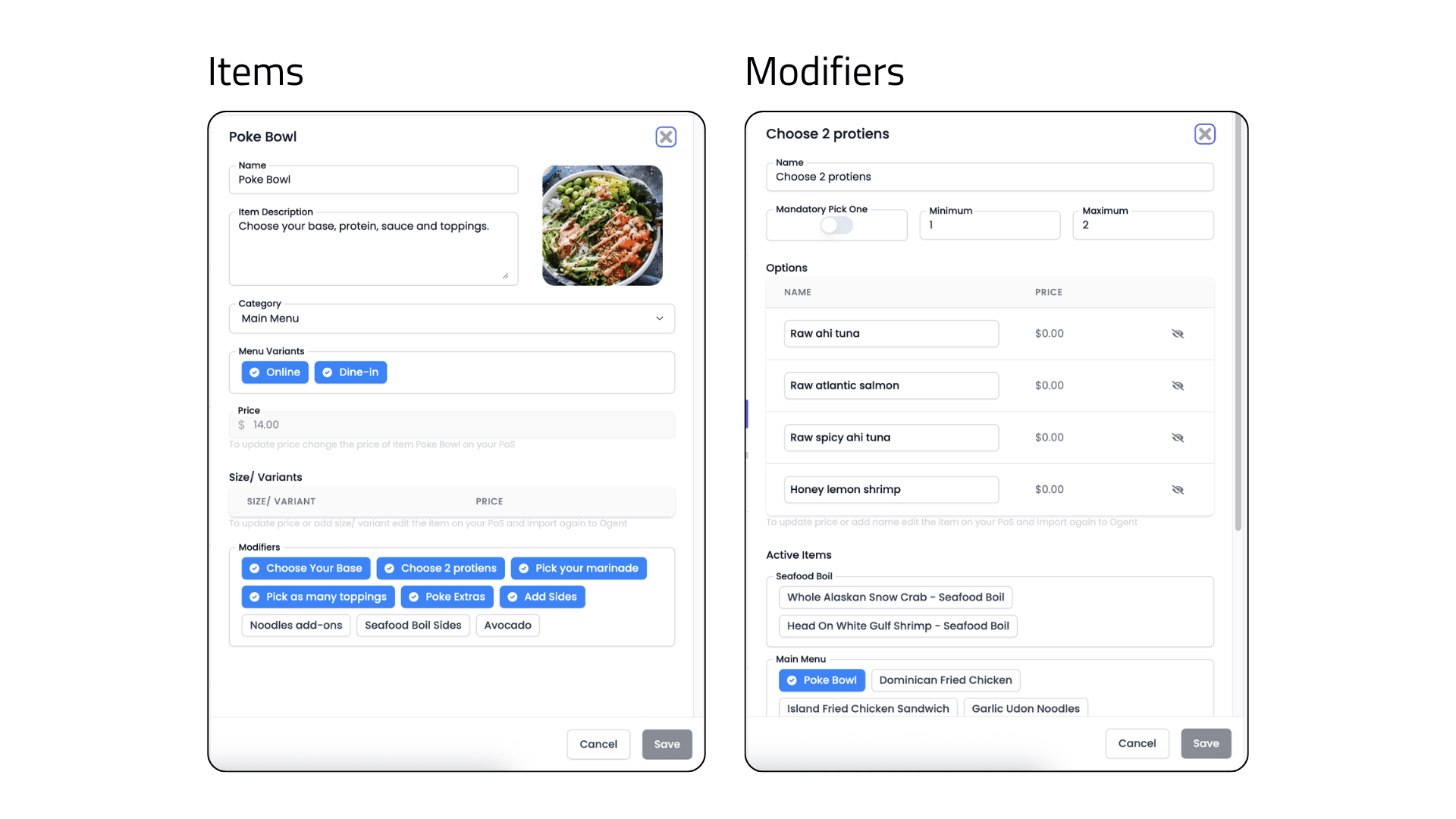 Ogent dashboard screenshot 2
