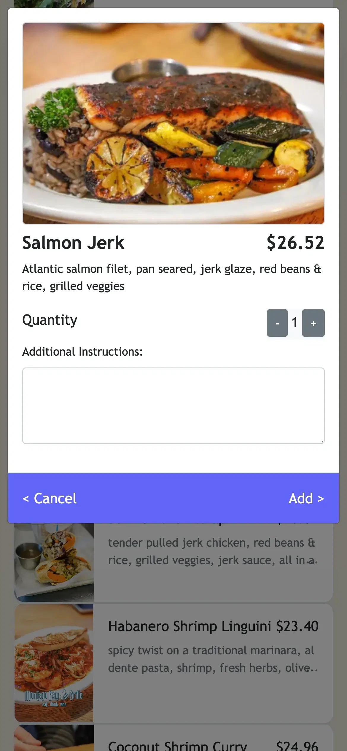 Ogent ordering portal screenshot
